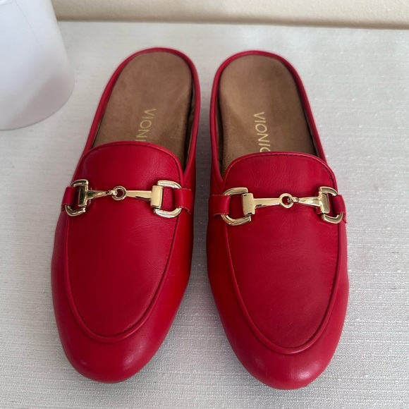 Vionic Adeline Res Leather Orthotic Mules Women’s 7 - Picture 2 of 12